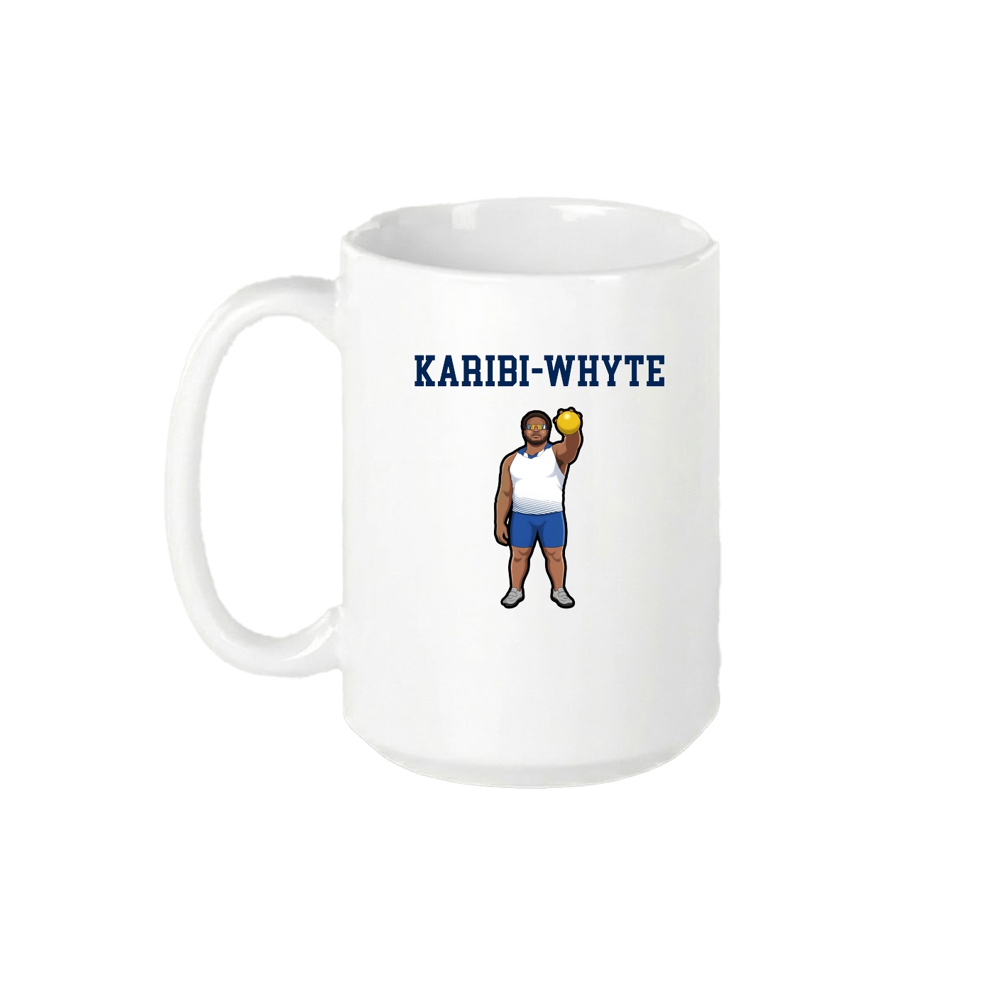15oz Coffee Mug — Shirsey in White
