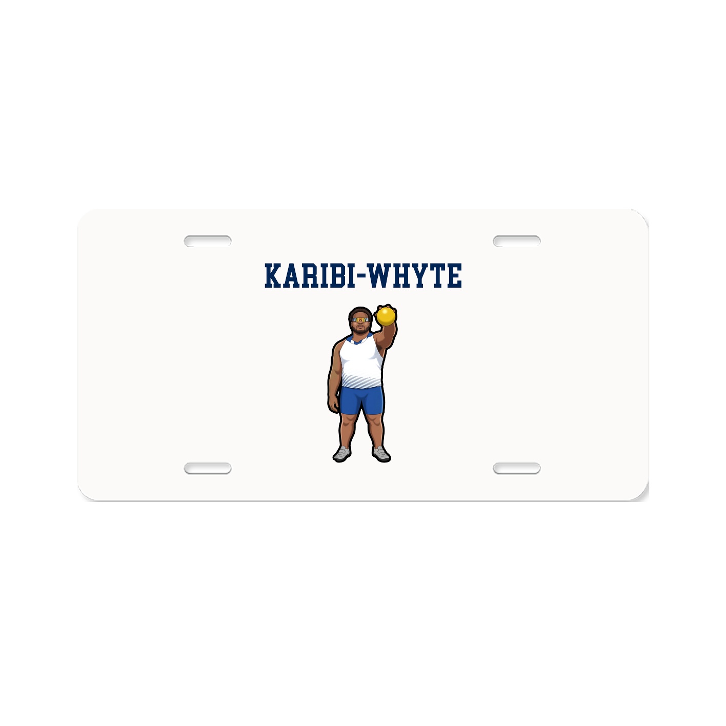 License Plate — Shirsey in Classic