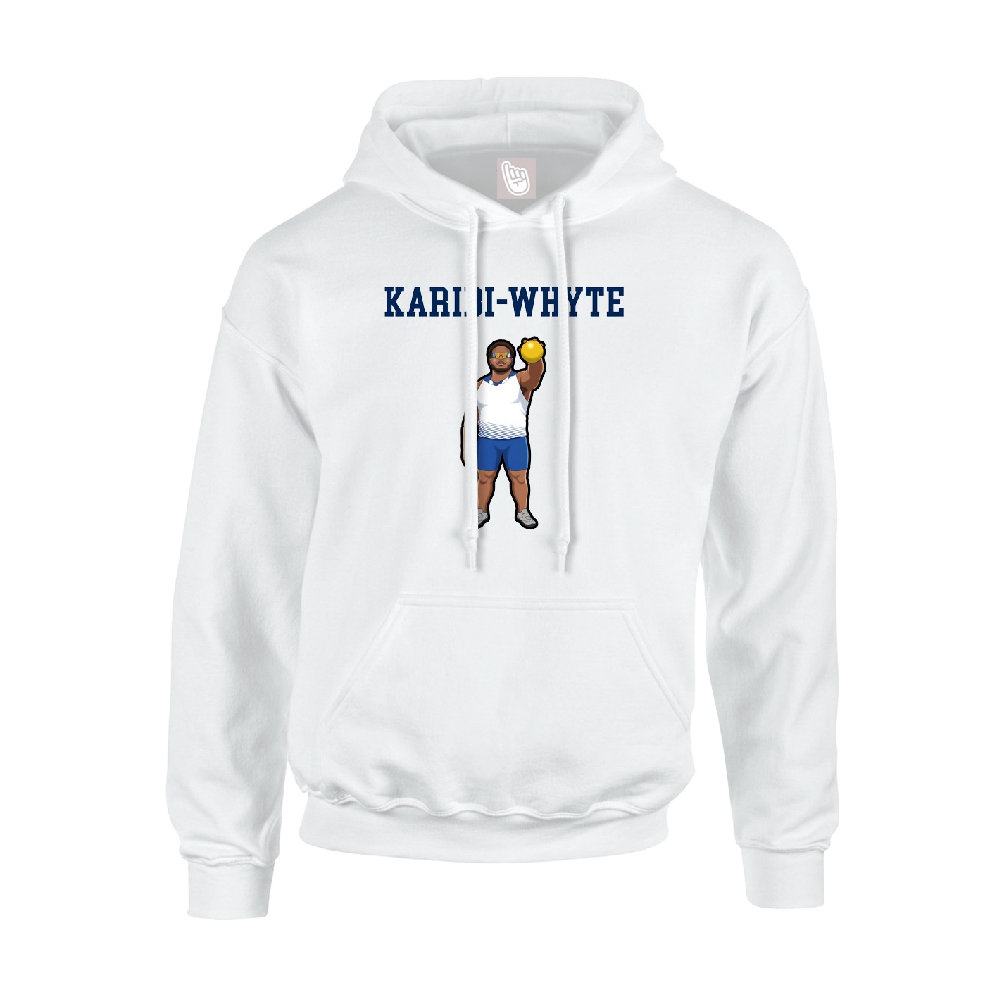 Youth Hoodie — Shirsey in White