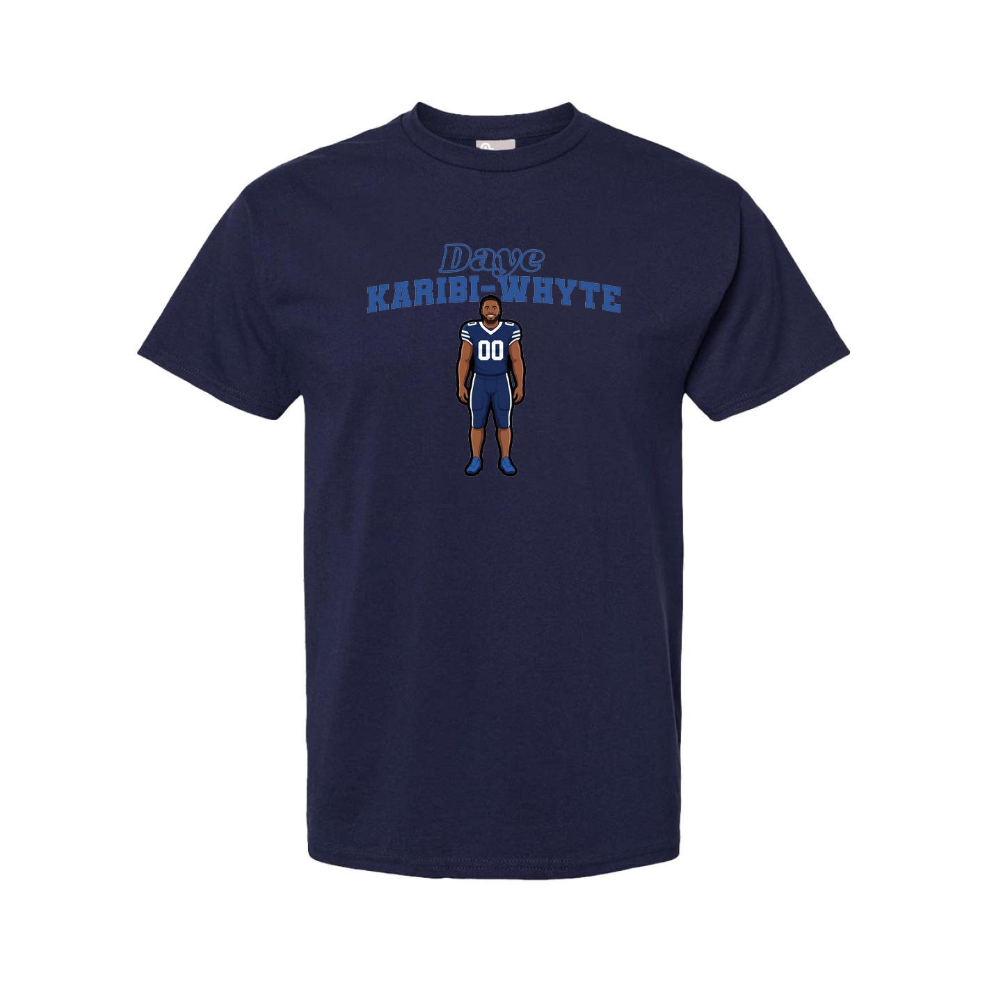 Tee — Name Arch in Navy