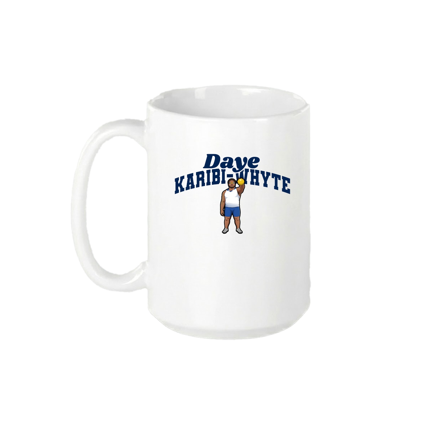 15oz Coffee Mug — Signature Arch in White