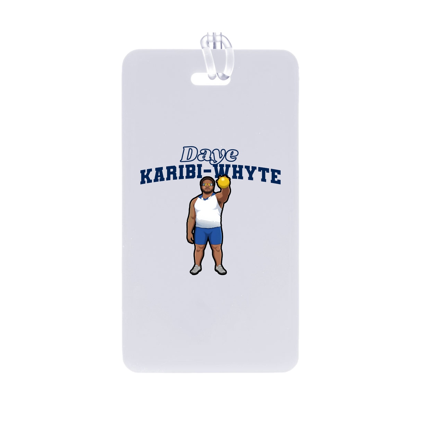 Bag Tag — Name Arch in Classic