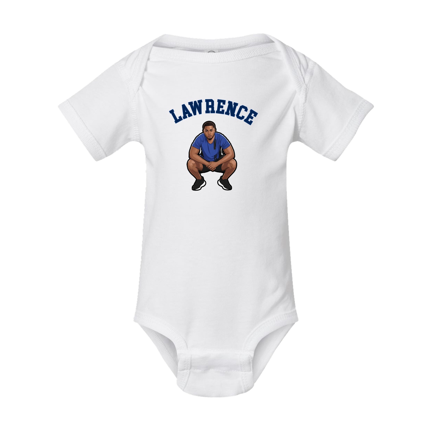 Baby Onesie — Shirsey Arch in White
