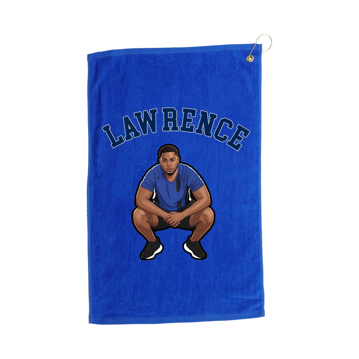 Golf Towel — Shirsey Arch in Royal