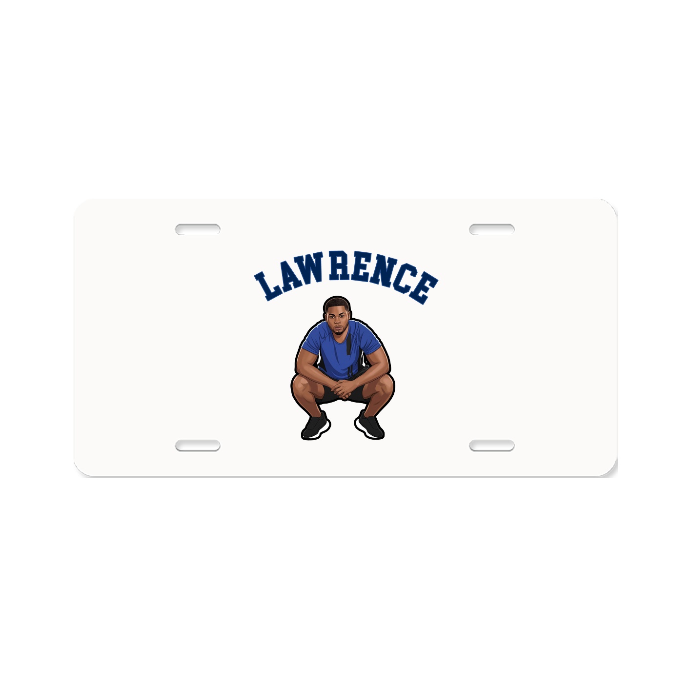 License Plate — Shirsey Arch in Classic