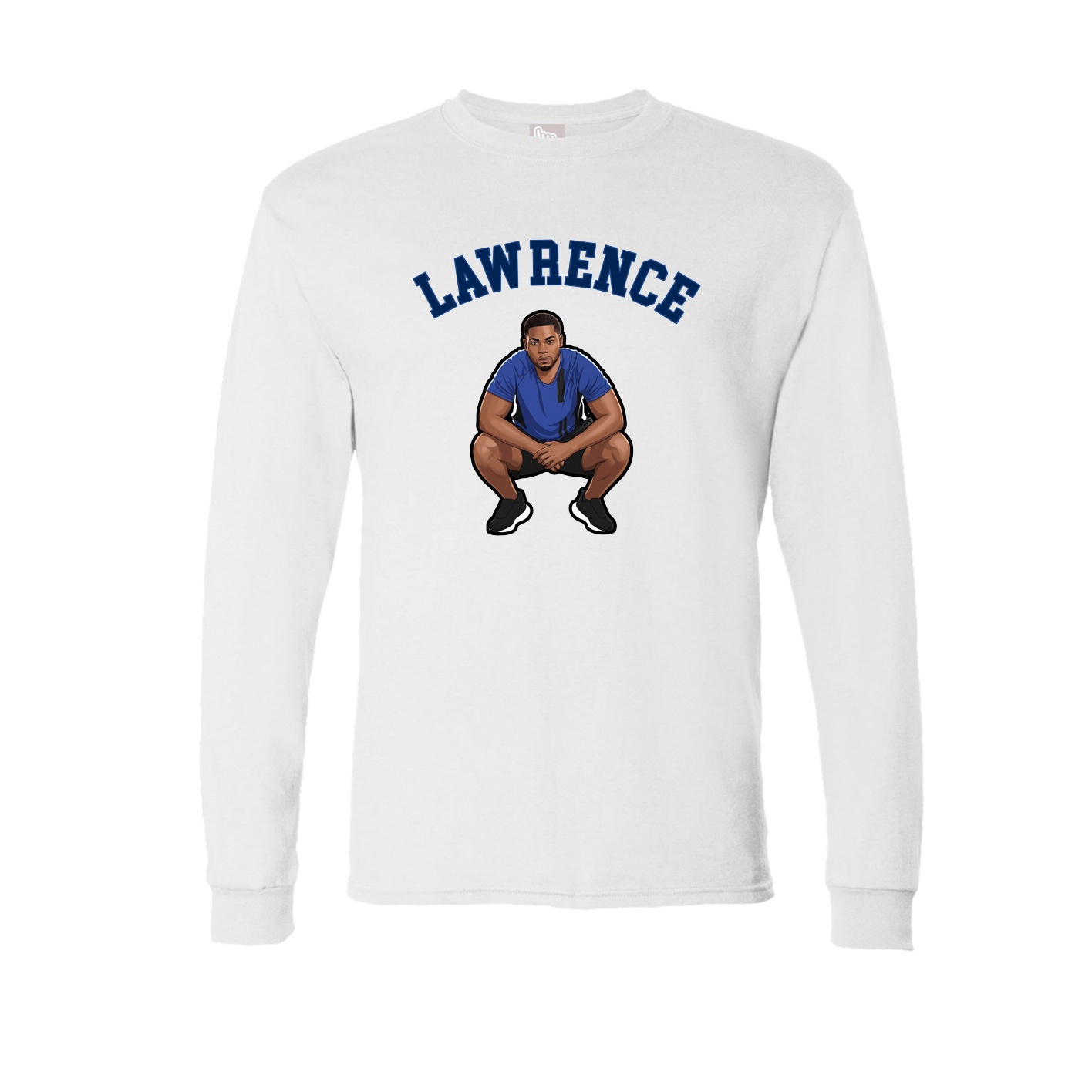 Long Sleeve Tee — Shirsey Arch in White