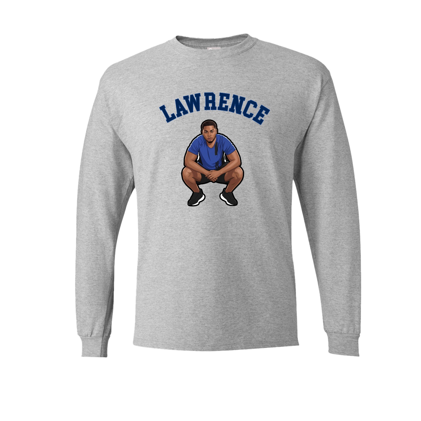 Long Sleeve Tee — Shirsey Arch in Grey