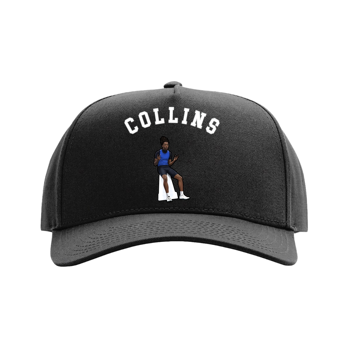 Full Fabric Five-Panel Champ Cap