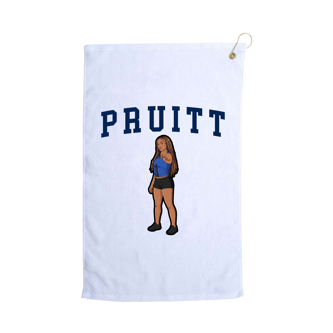 Golf Towel — Shirsey in White