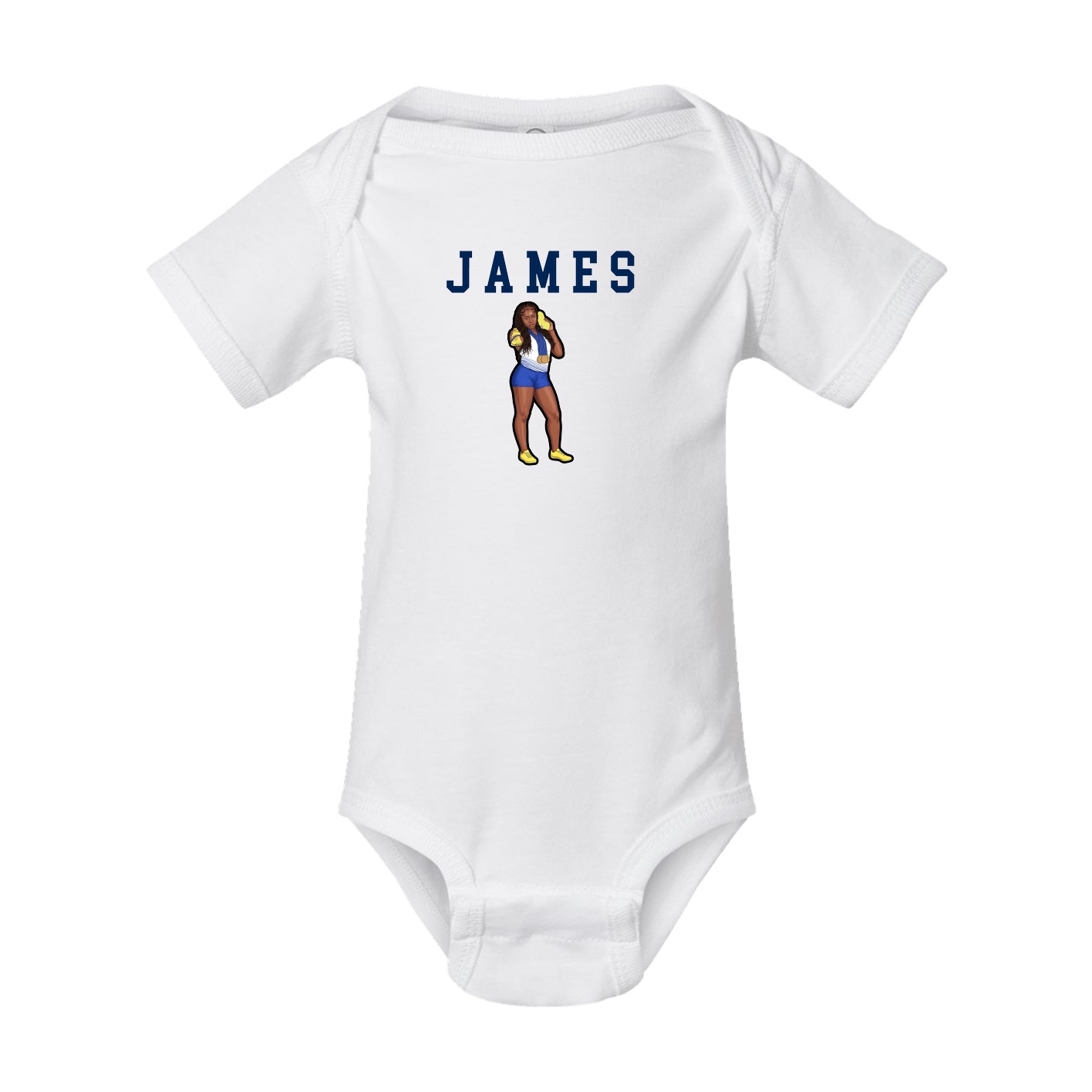 Baby Onesie — Shirsey in White