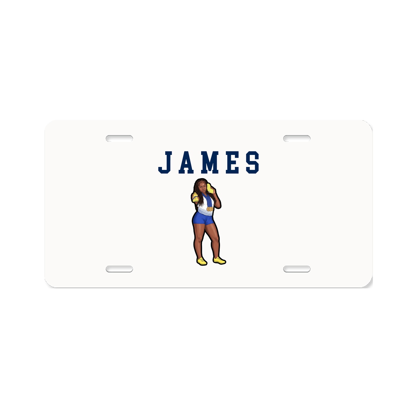 License Plate — Shirsey in Classic
