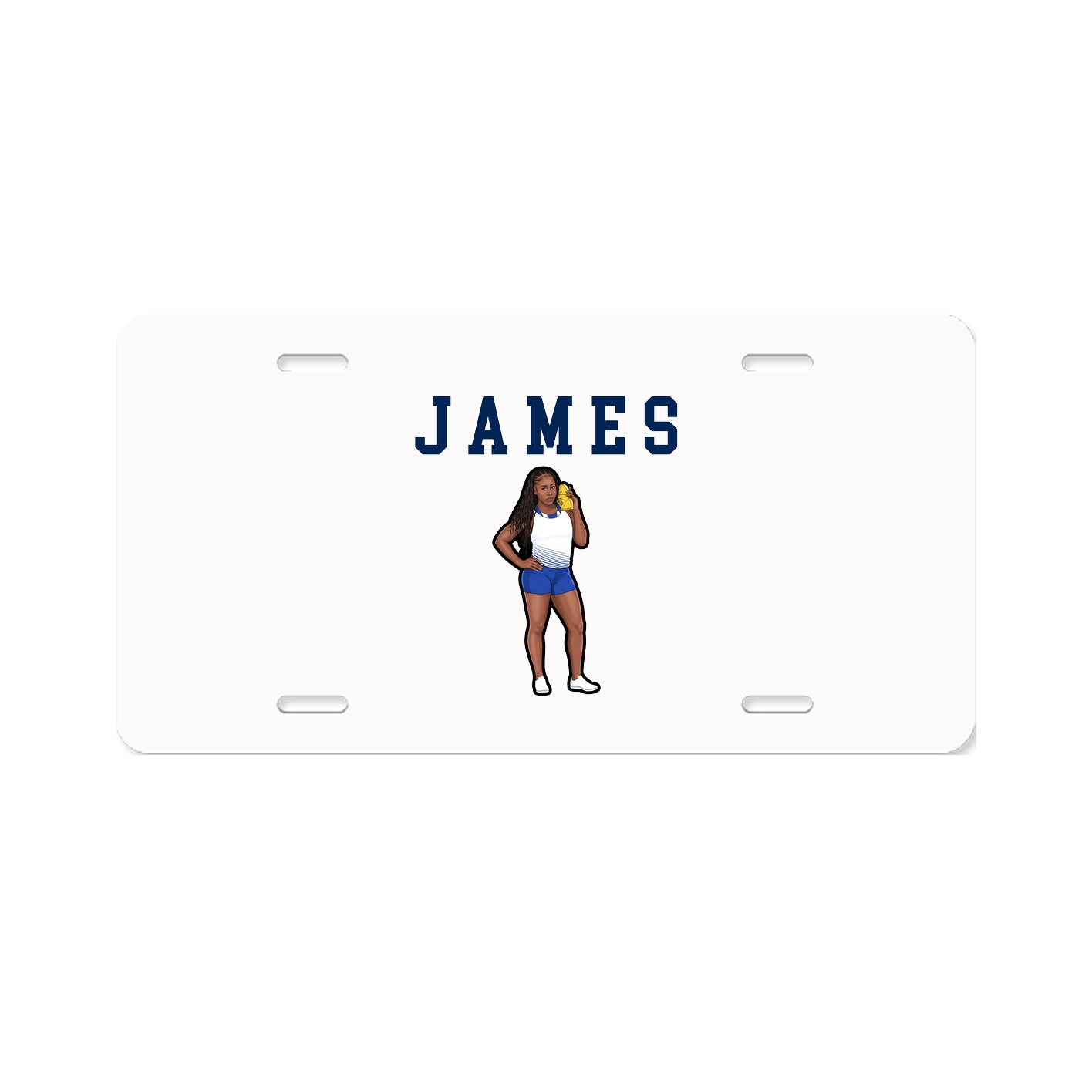 License Plate — Shirsey in Classic