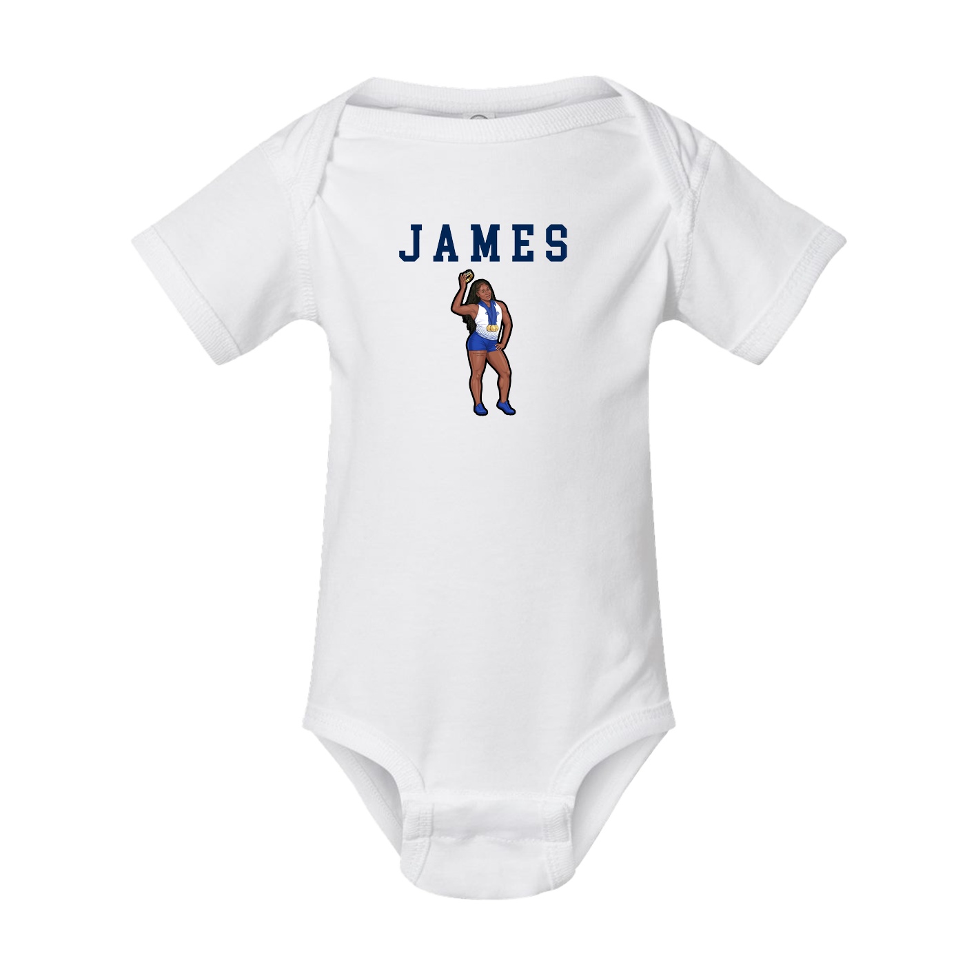 Baby Onesie — Shirsey in White