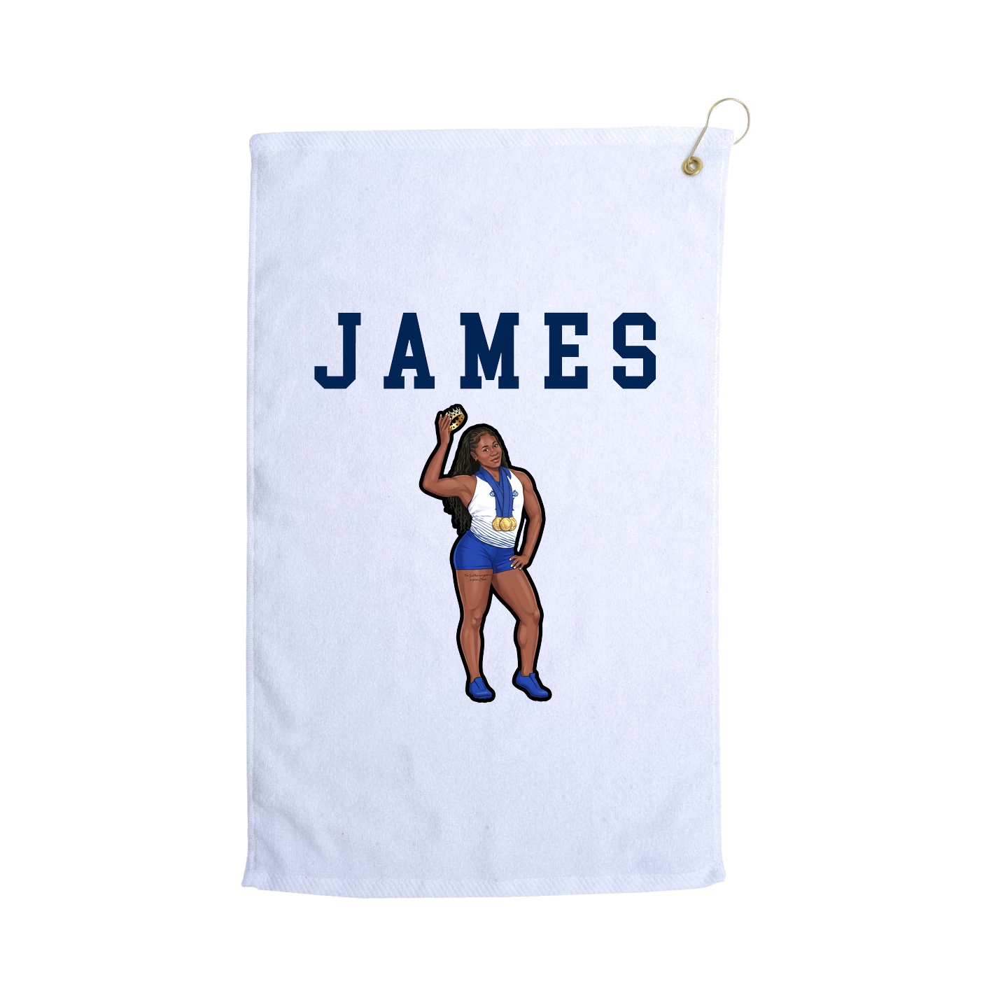 Golf Towel — Shirsey in White