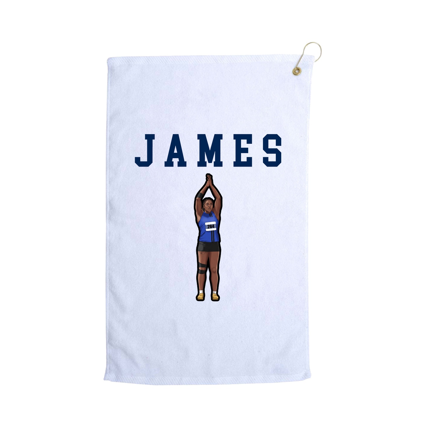 Golf Towel — Shirsey in White