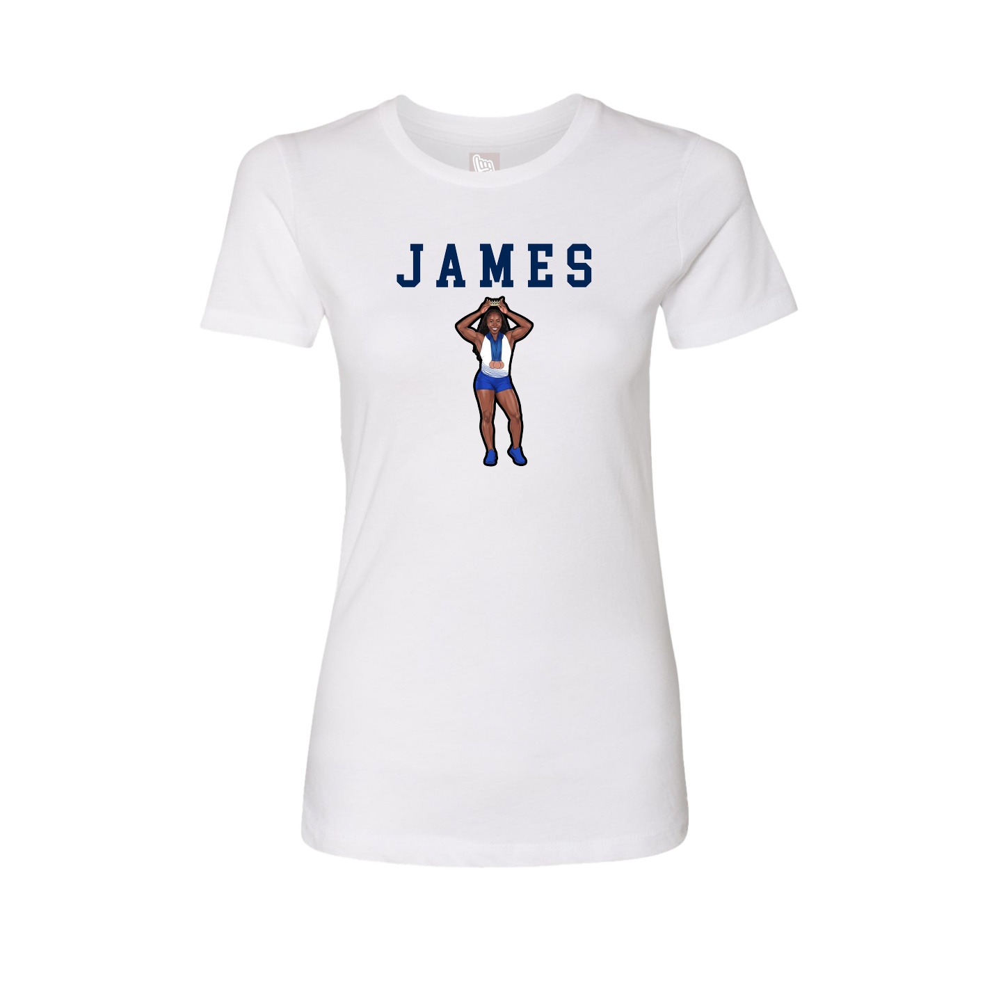 Fitted Women's Tee — Shirsey in White