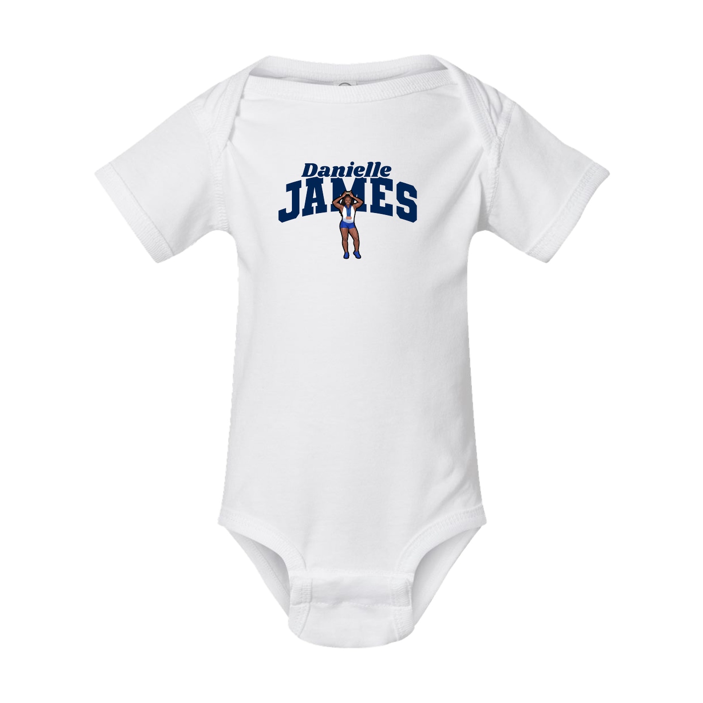 Baby Onesie — Signature Arch in White
