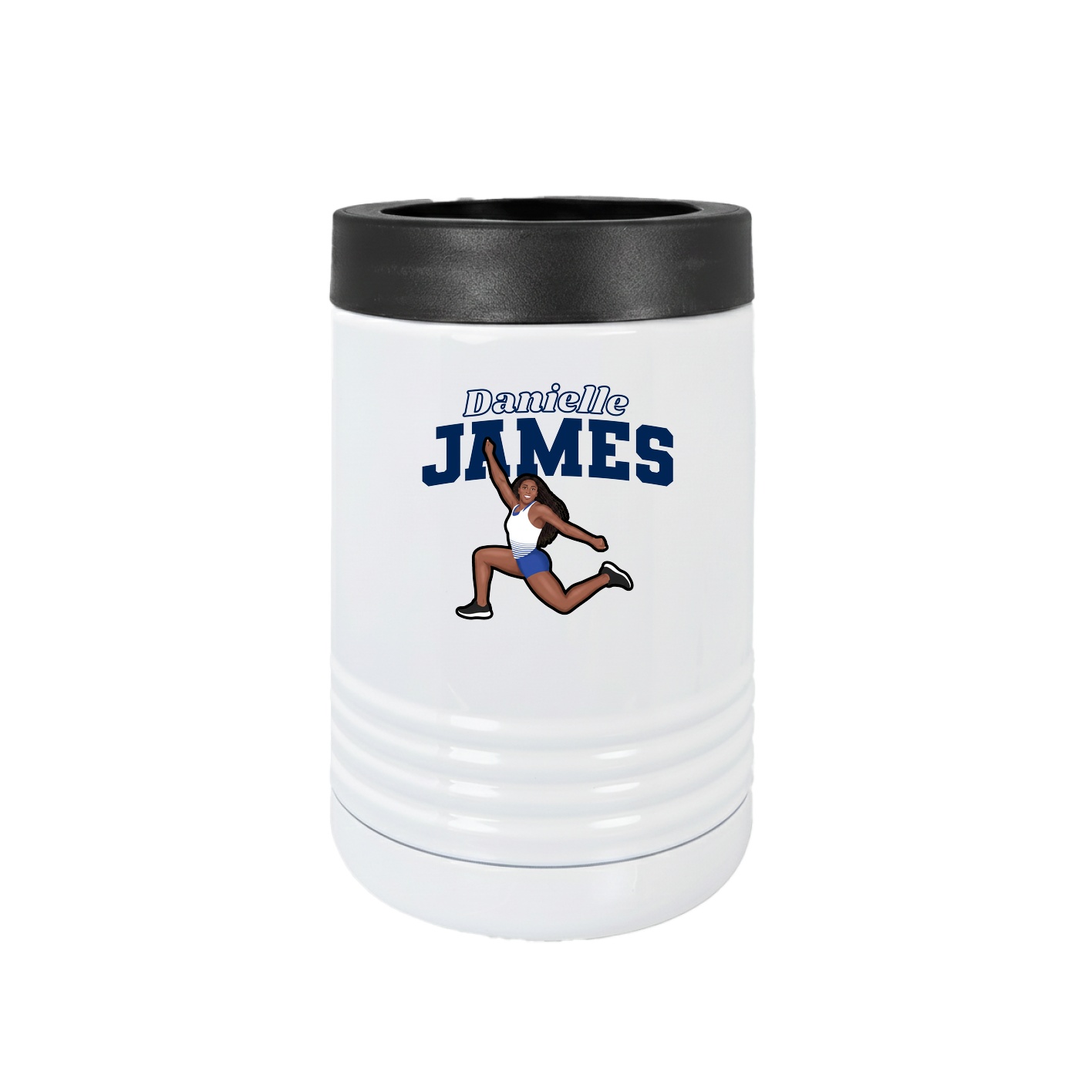 Beverage Holder — Name Arch in White