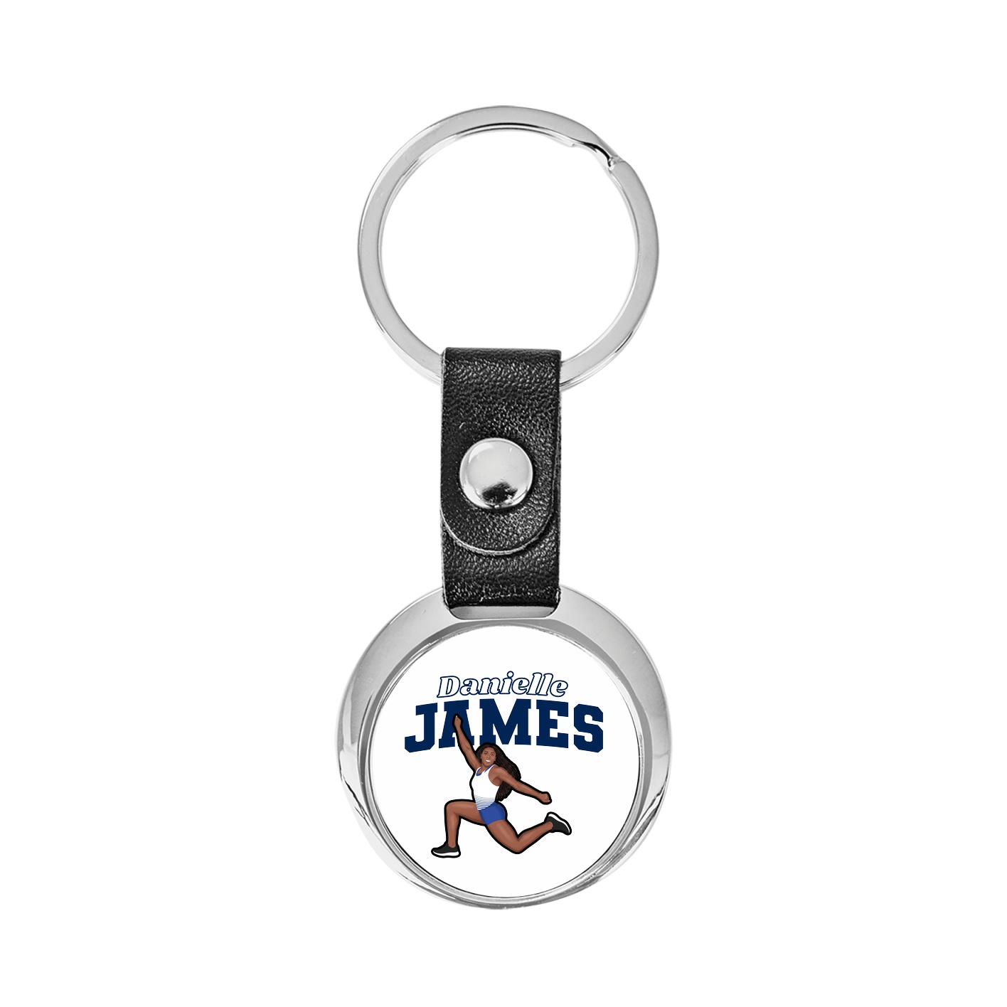 Key Chain — Name Arch in Classic