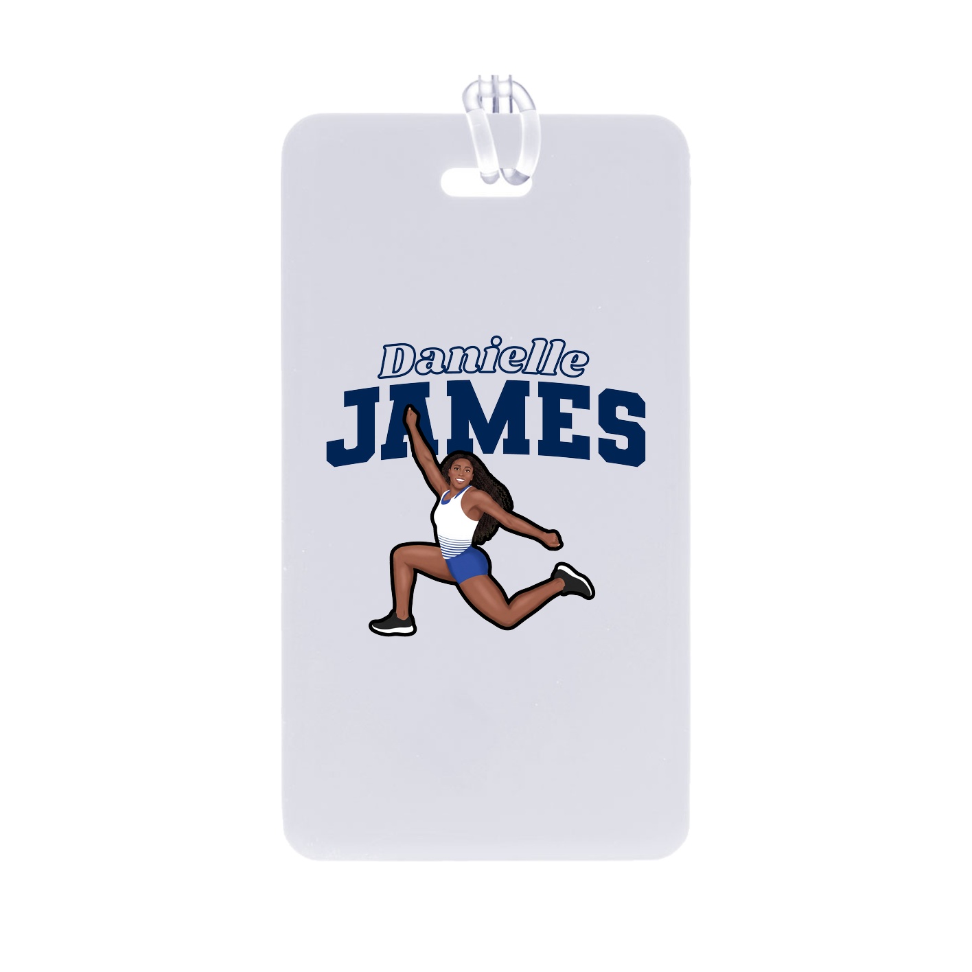 Bag Tag — Name Arch in Classic