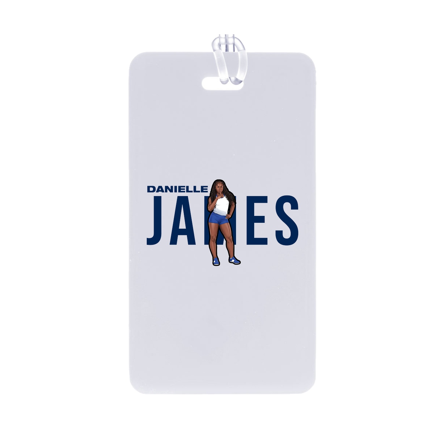 Bag Tag — Player Name in Classic
