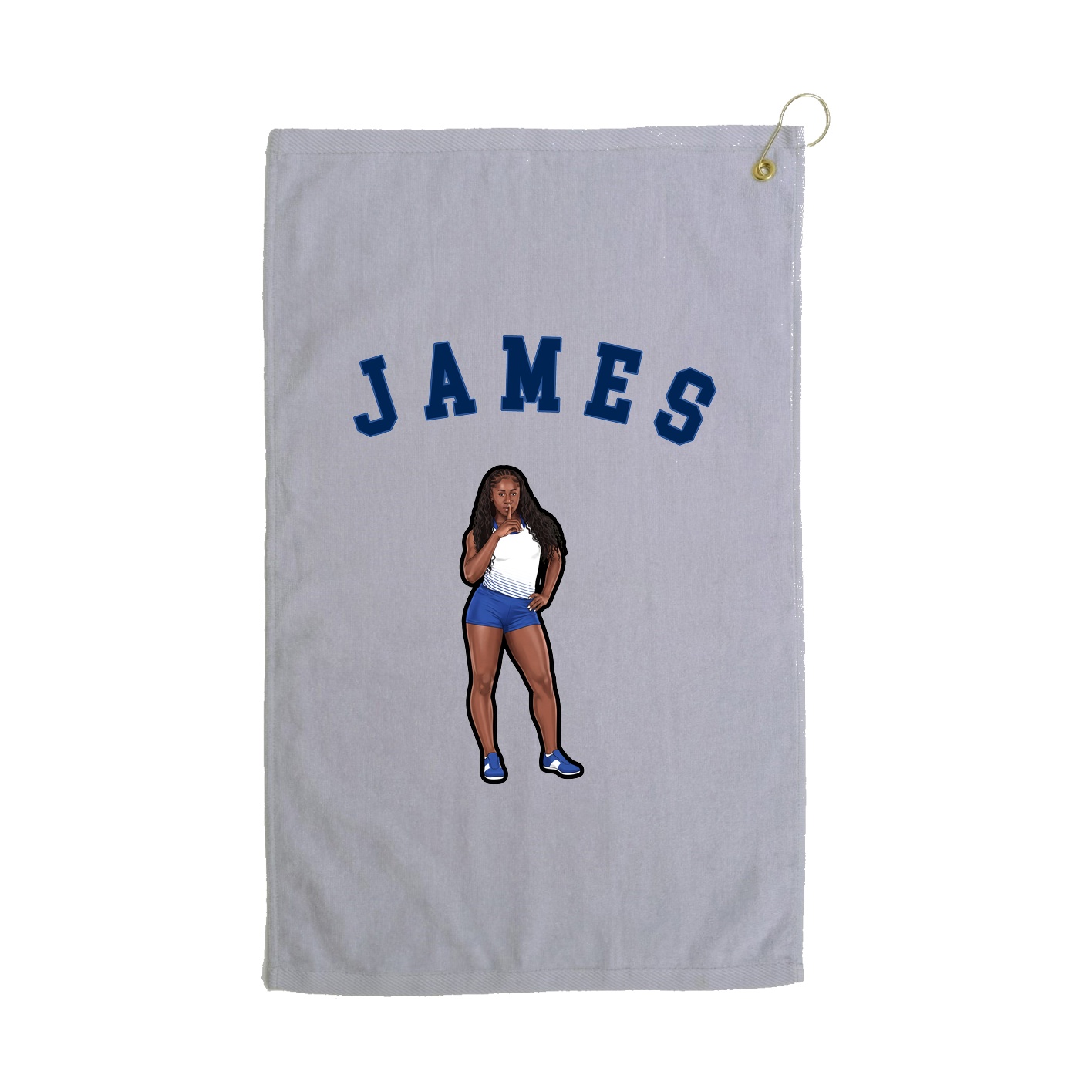 Golf Towel — Shirsey Arch in Grey