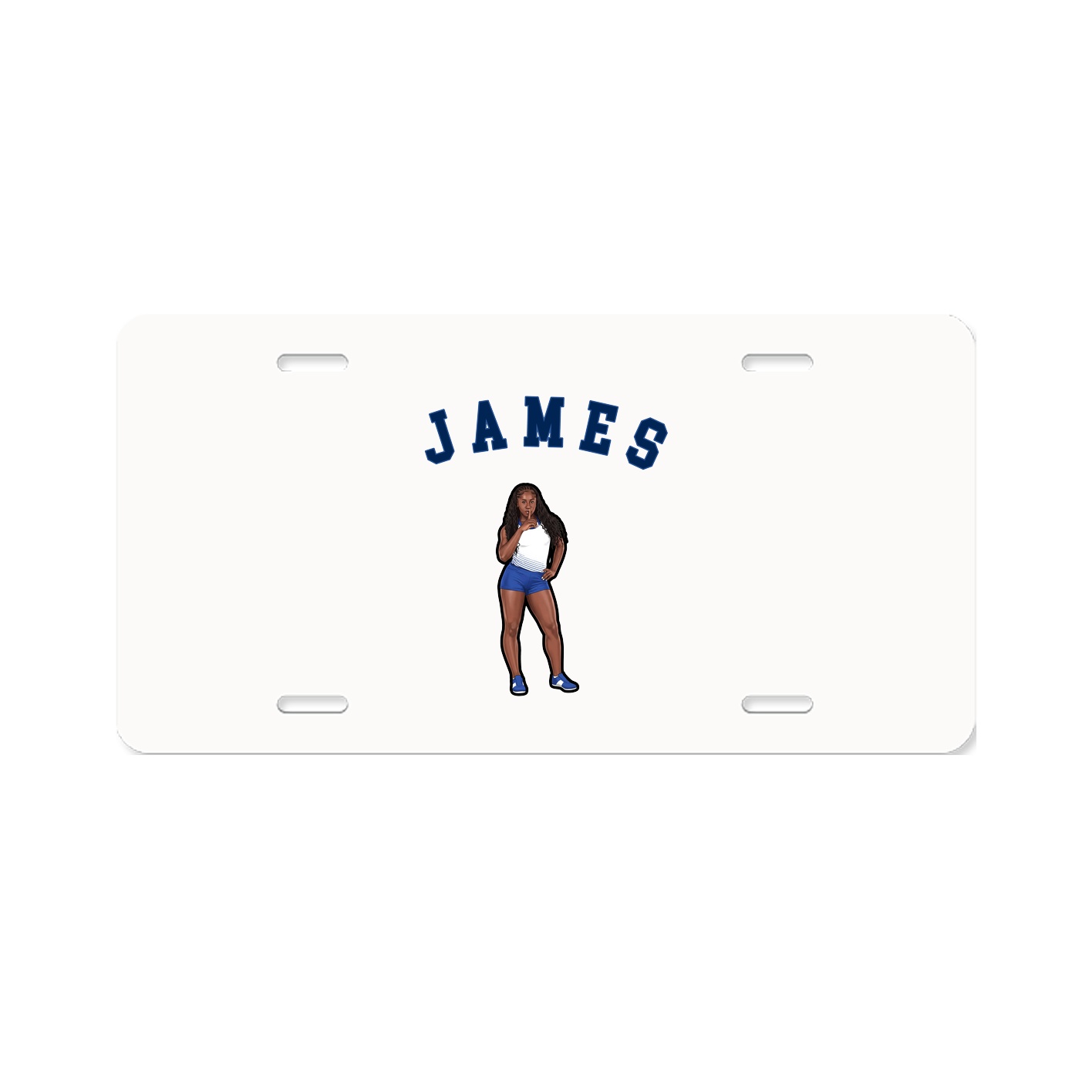 License Plate — Shirsey Arch in Classic