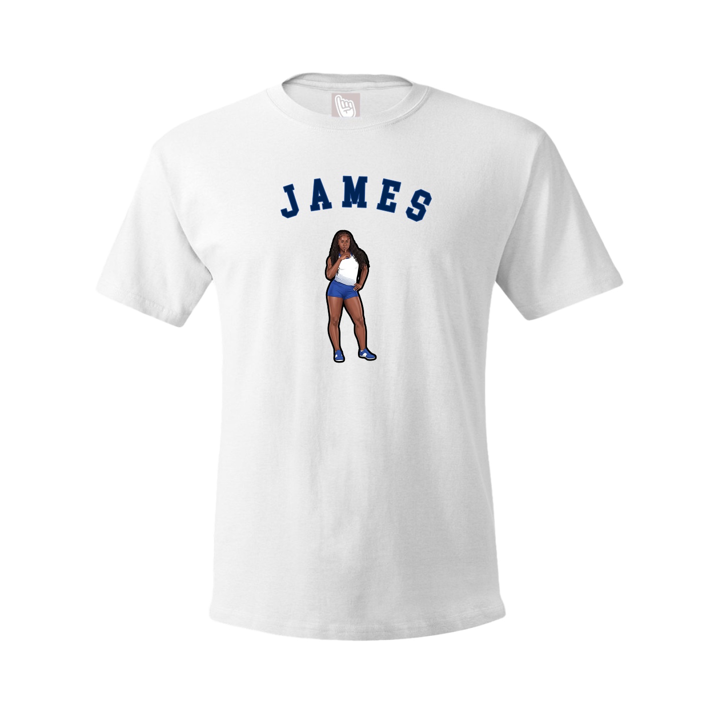 Youth Tee — Shirsey Arch in White