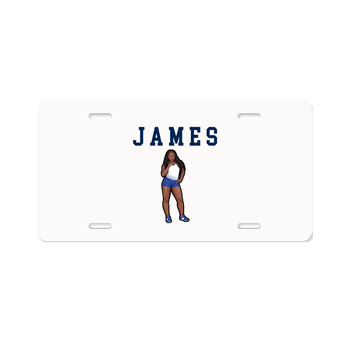 License Plate — Shirsey in Classic