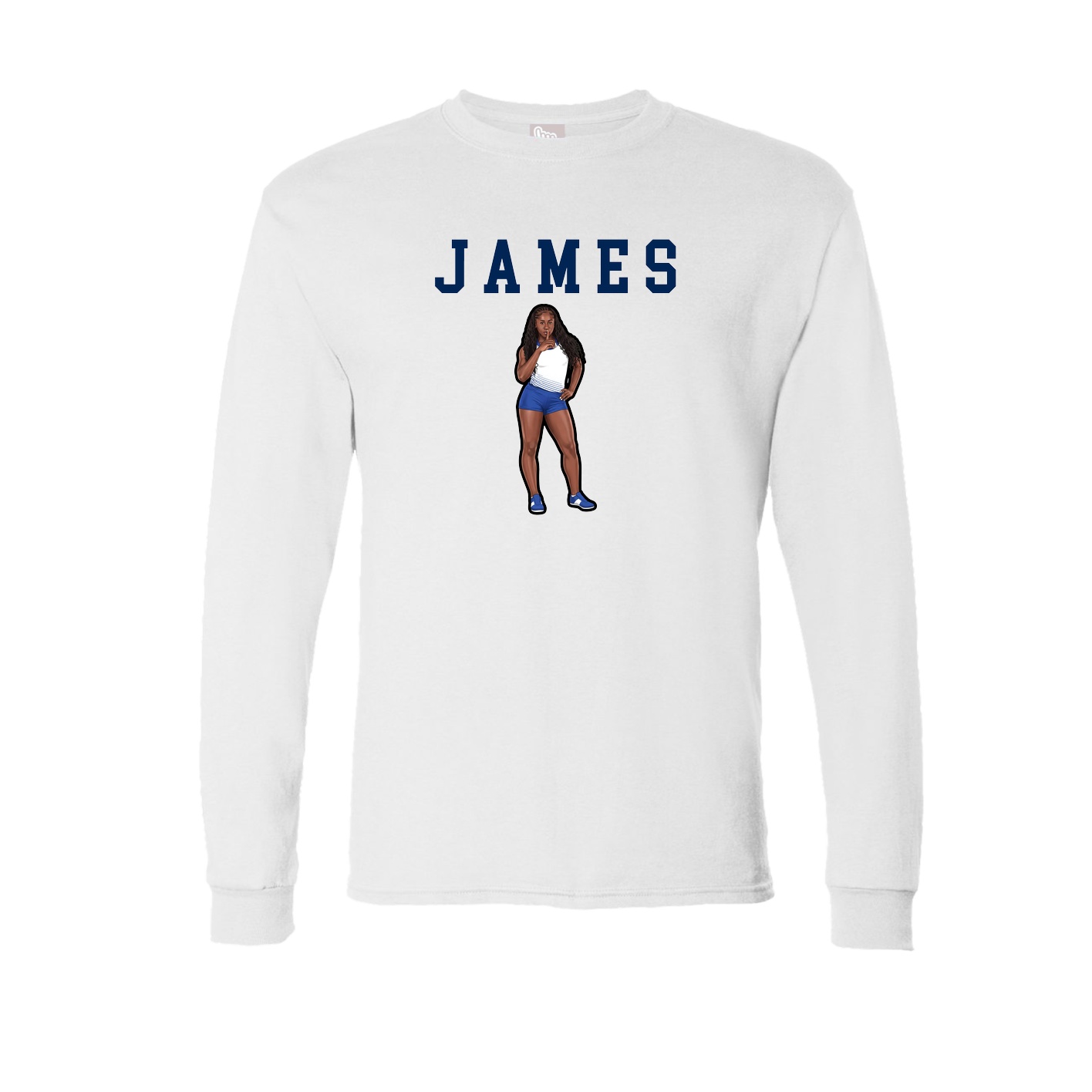 Long Sleeve Tee — Shirsey in White