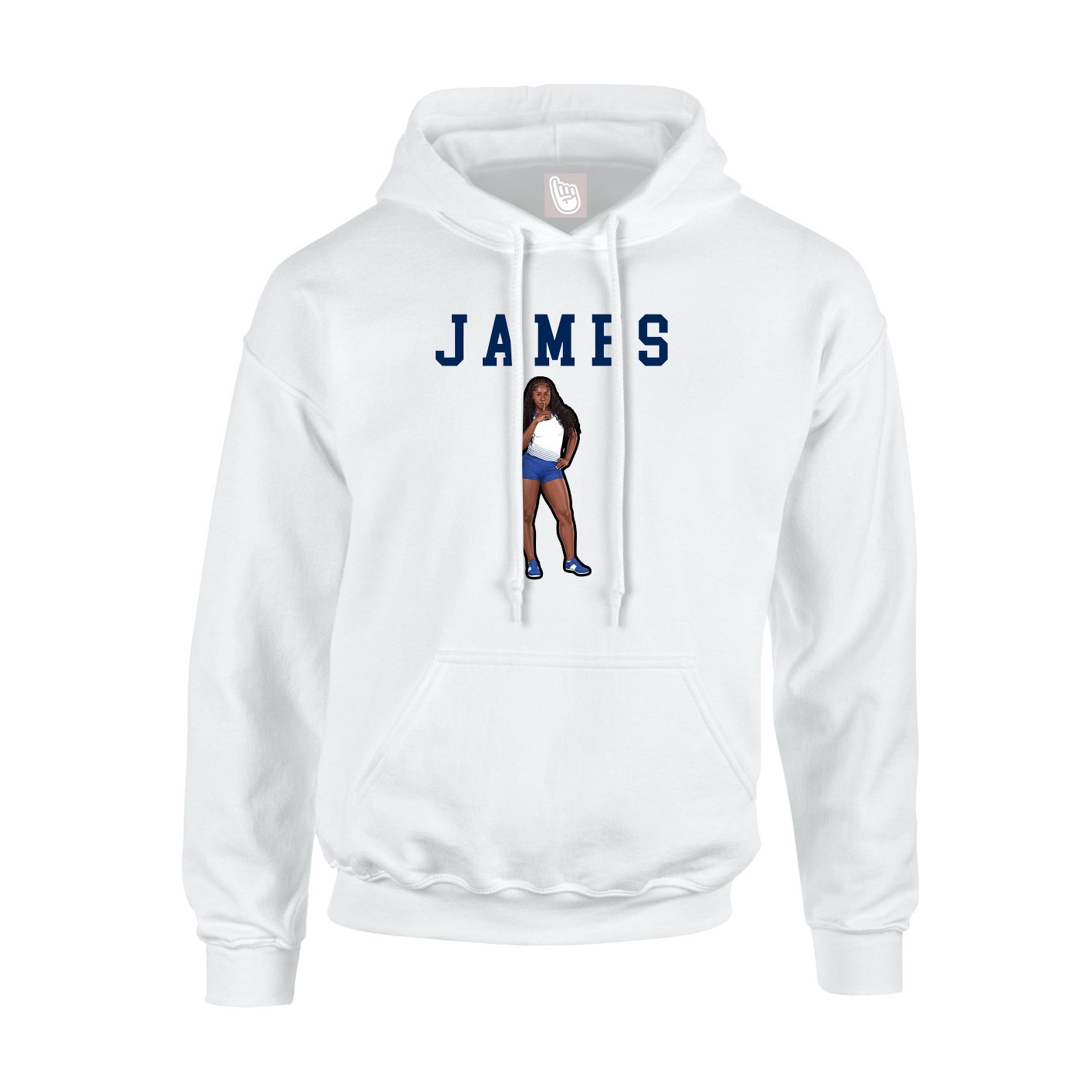 Youth Hoodie — Shirsey in White
