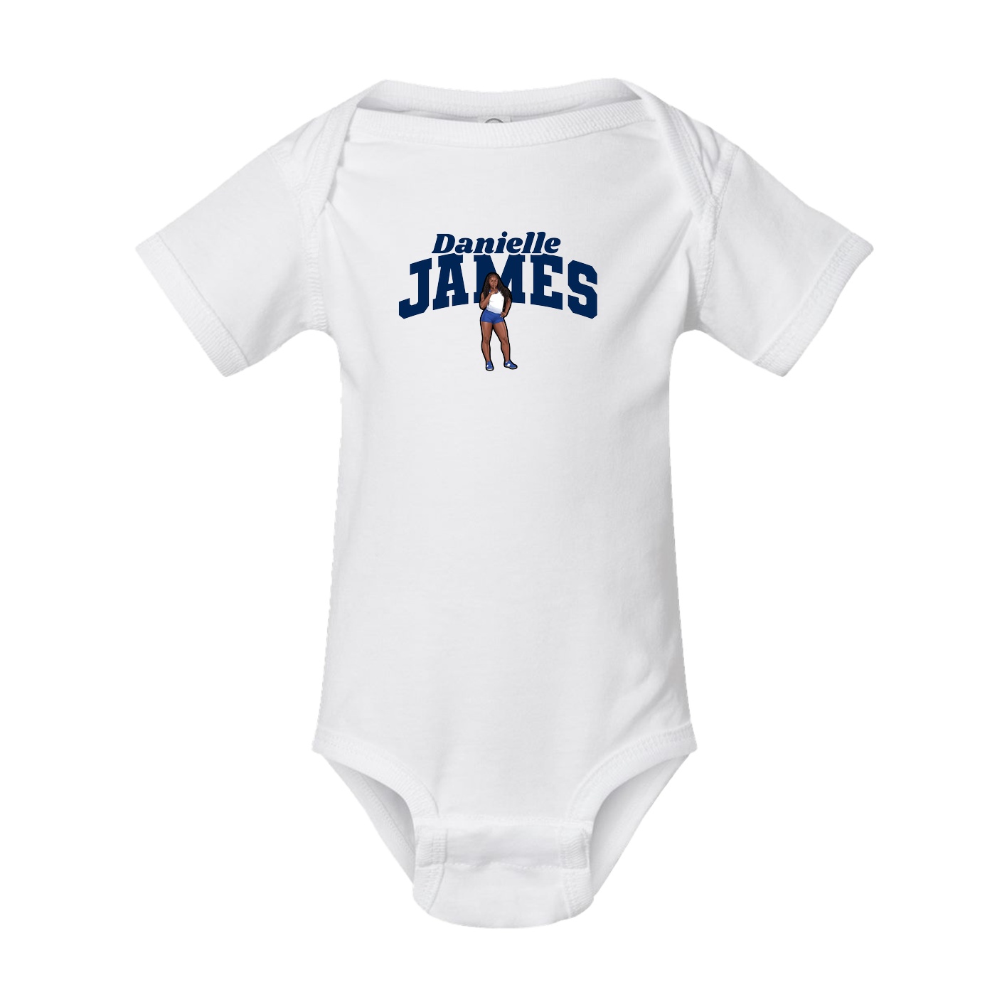 Baby Onesie — Signature Arch in White