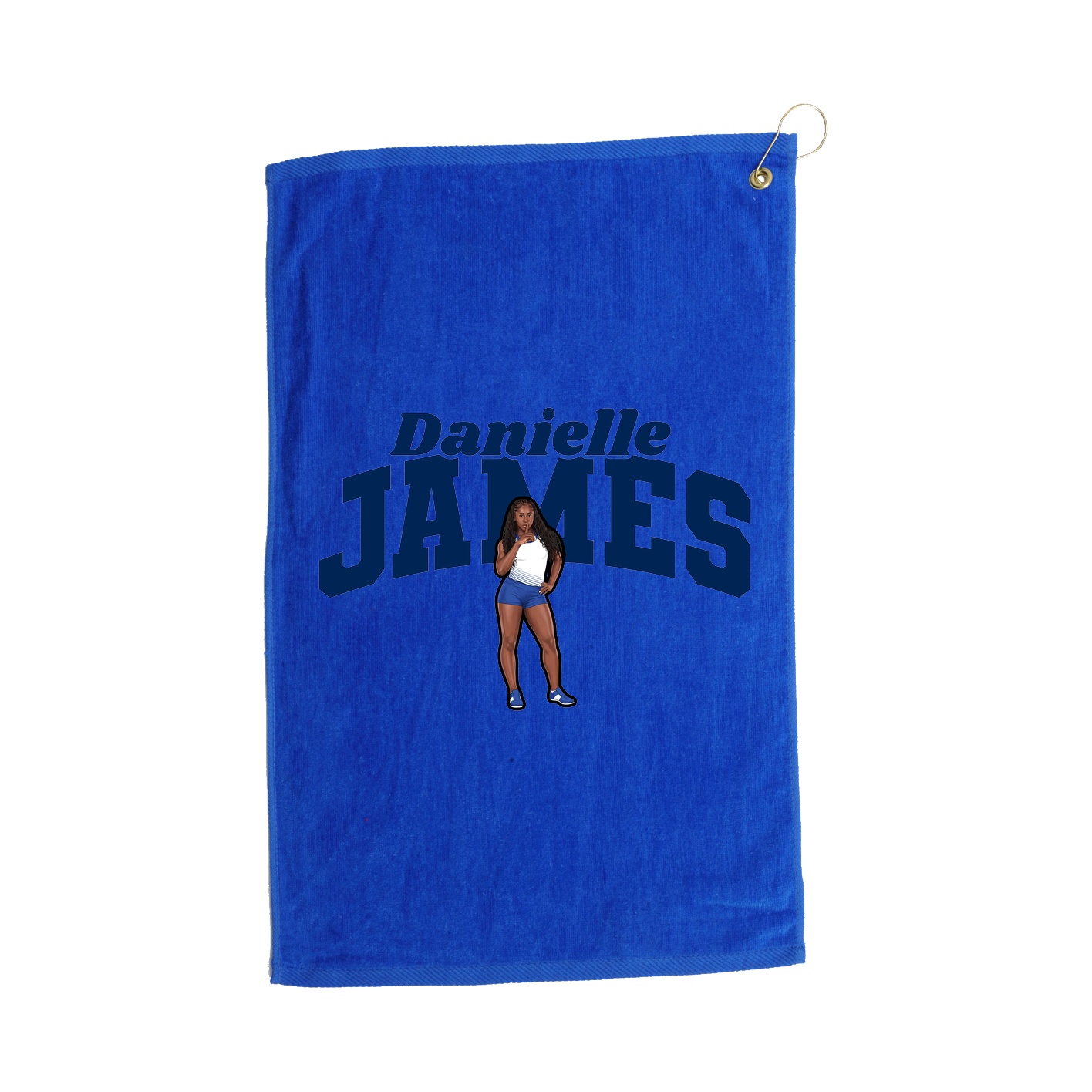 Golf Towel — Signature Arch in Royal