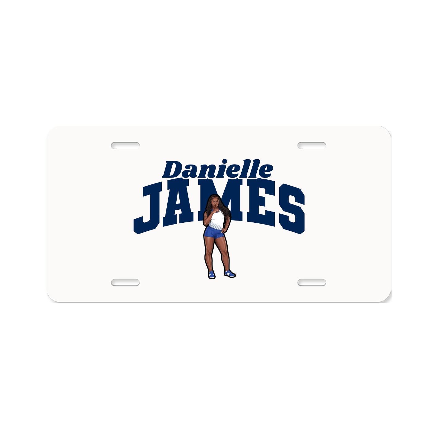 License Plate — Signature Arch in Classic