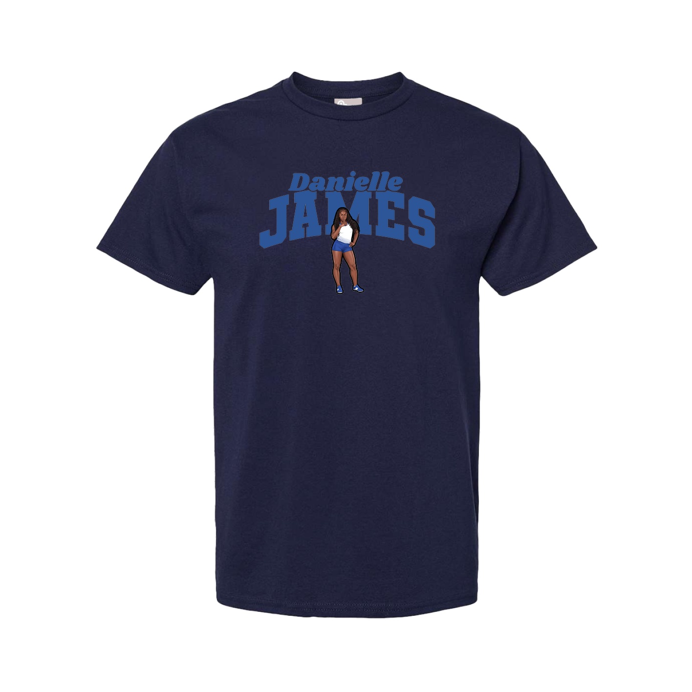 Tee — Signature Arch in Navy