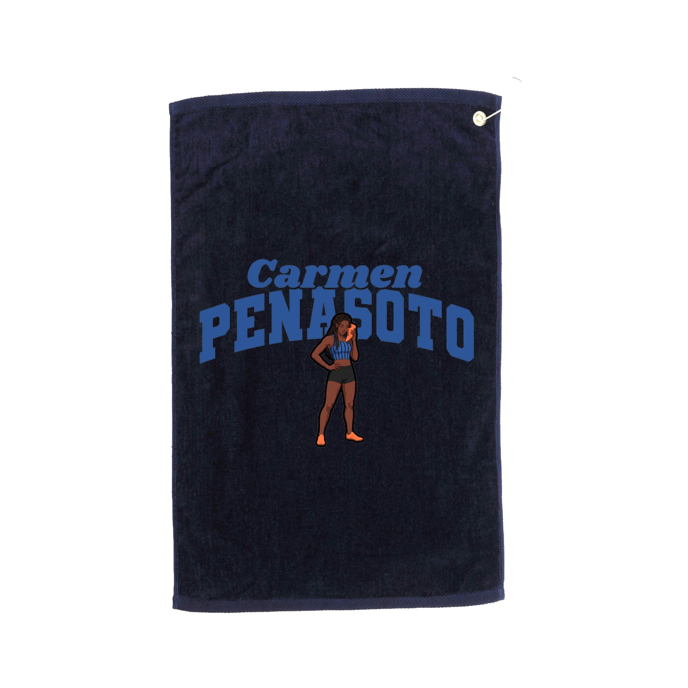Golf Towel — Signature Arch in Navy