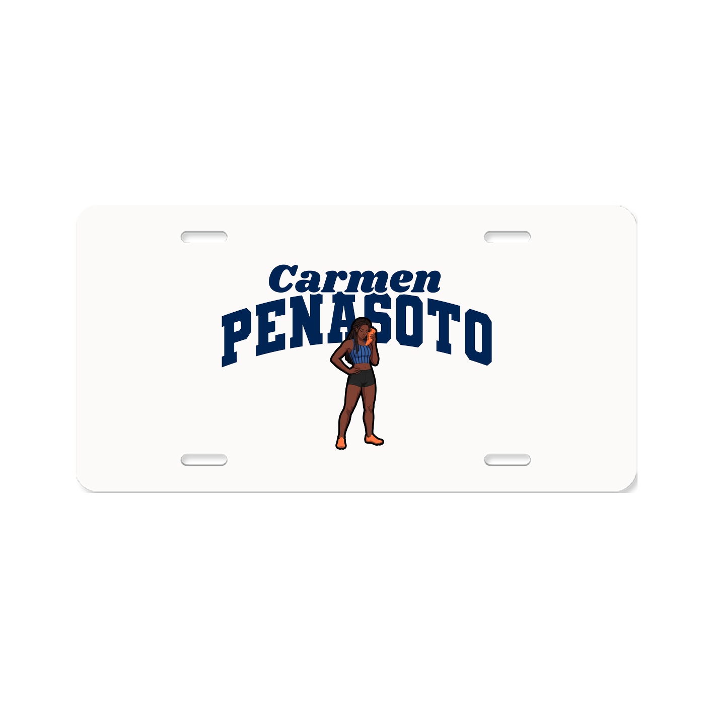 License Plate — Signature Arch in Classic