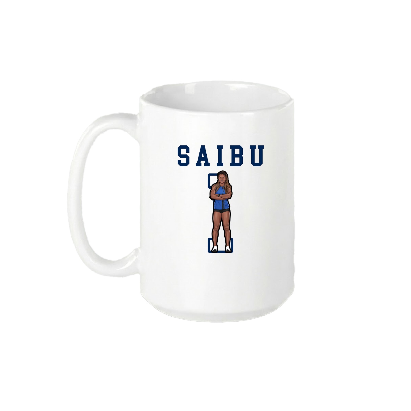 15oz Coffee Mug — Shirsey in White