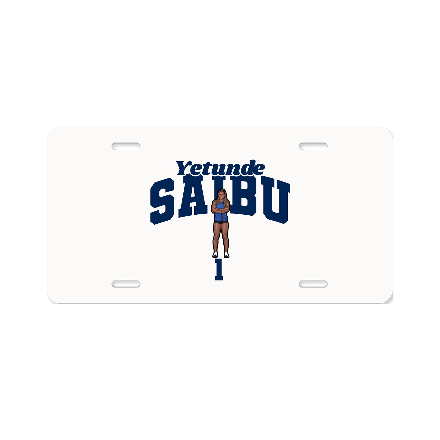 License Plate — Signature Arch in Classic