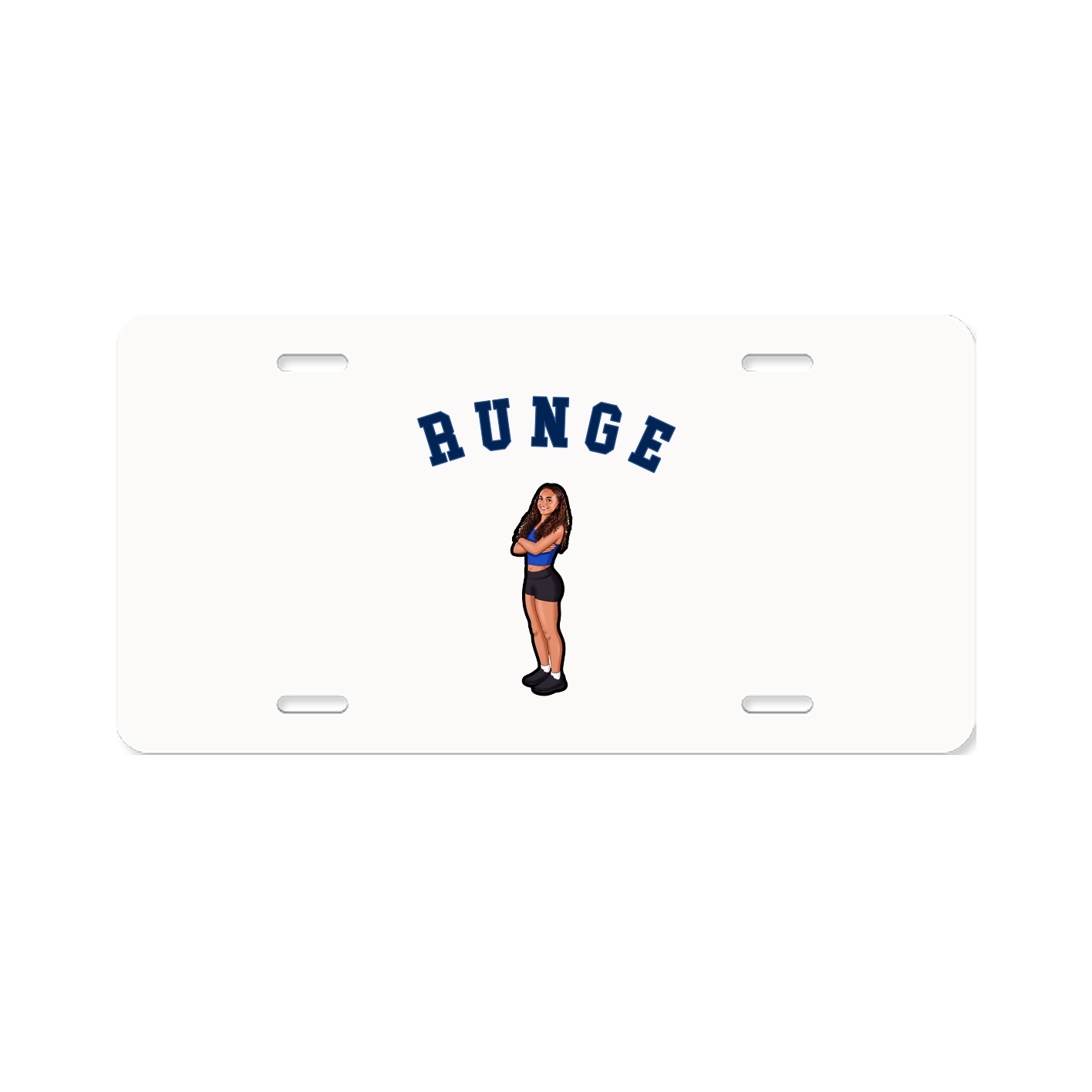 License Plate — Shirsey Arch in Classic
