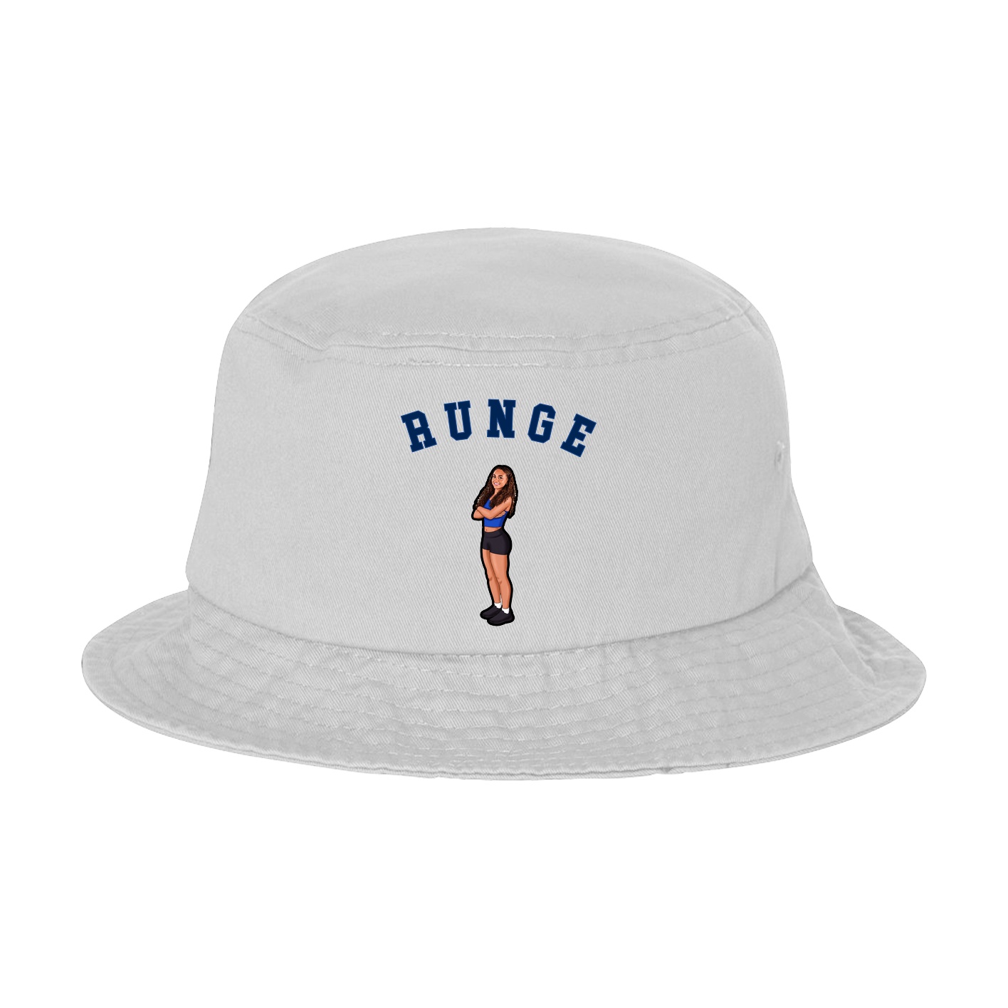 Bucket Cap — Shirsey Arch in White