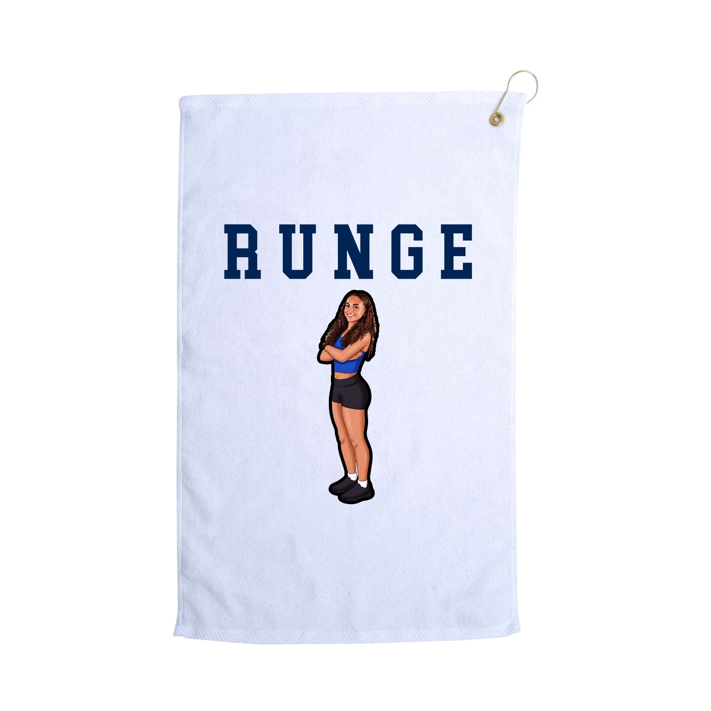 Golf Towel — Shirsey in White