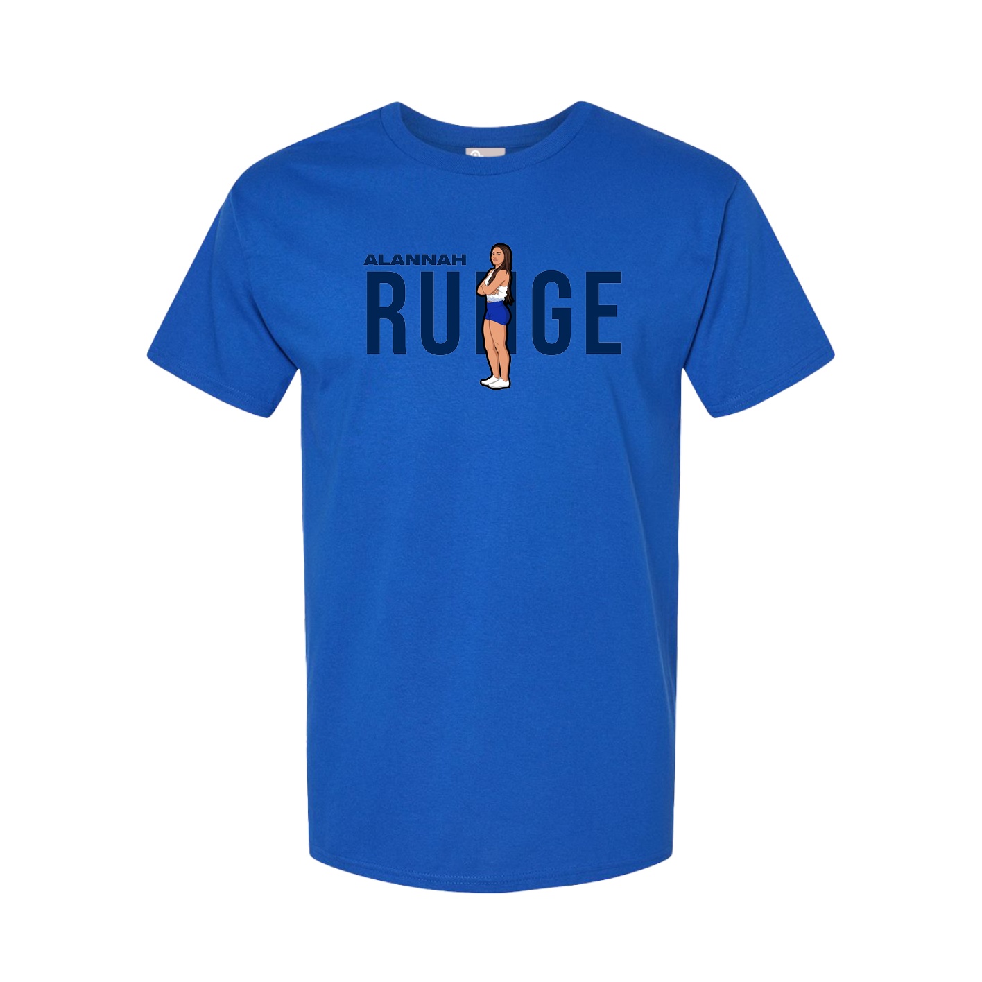 Tee — Player Name in Royal