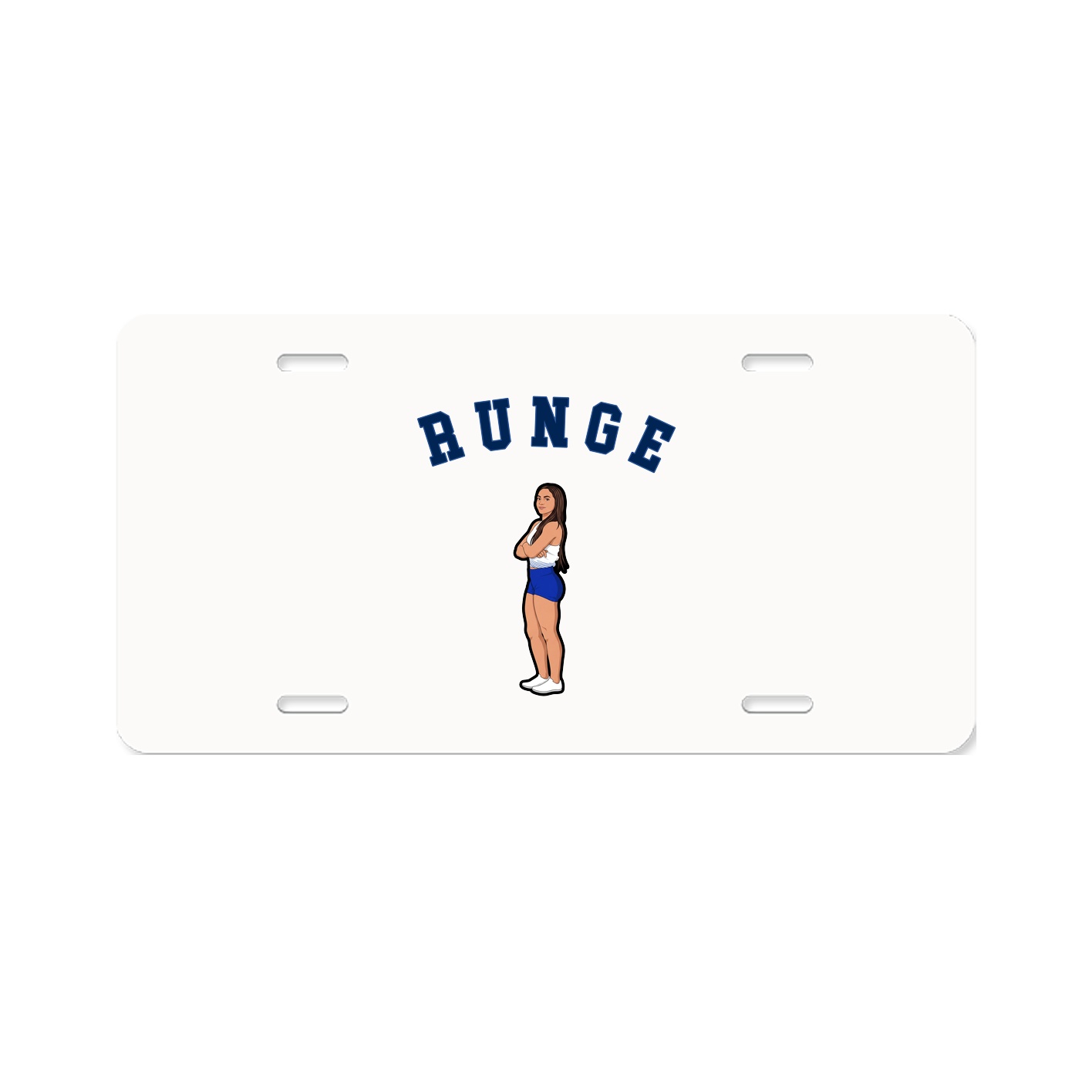 License Plate — Shirsey Arch in Classic