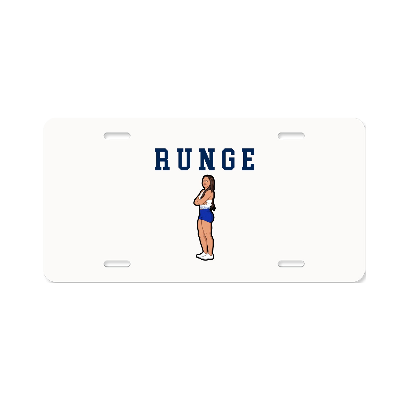 License Plate — Shirsey in Classic