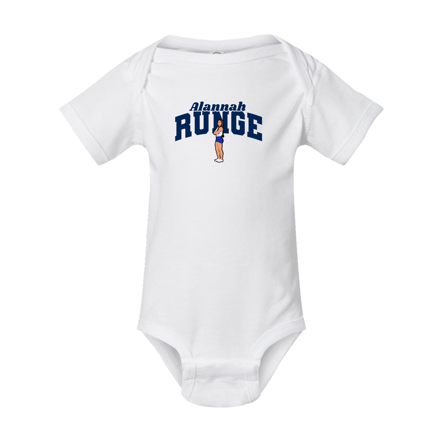 Baby Onesie — Signature Arch in White