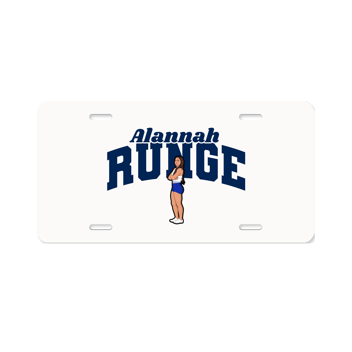 License Plate — Signature Arch in Classic