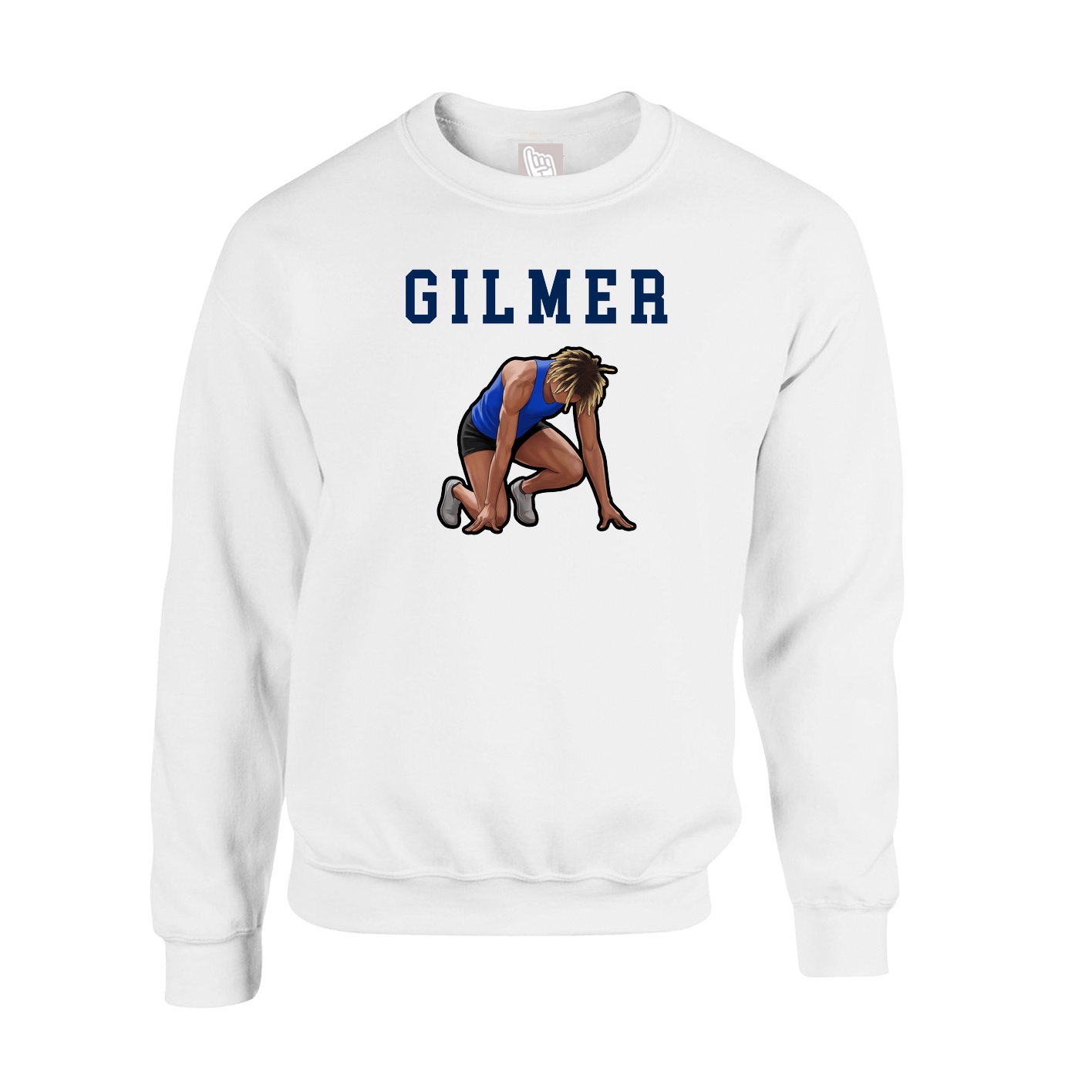 Fleece Crew — Shirsey in White