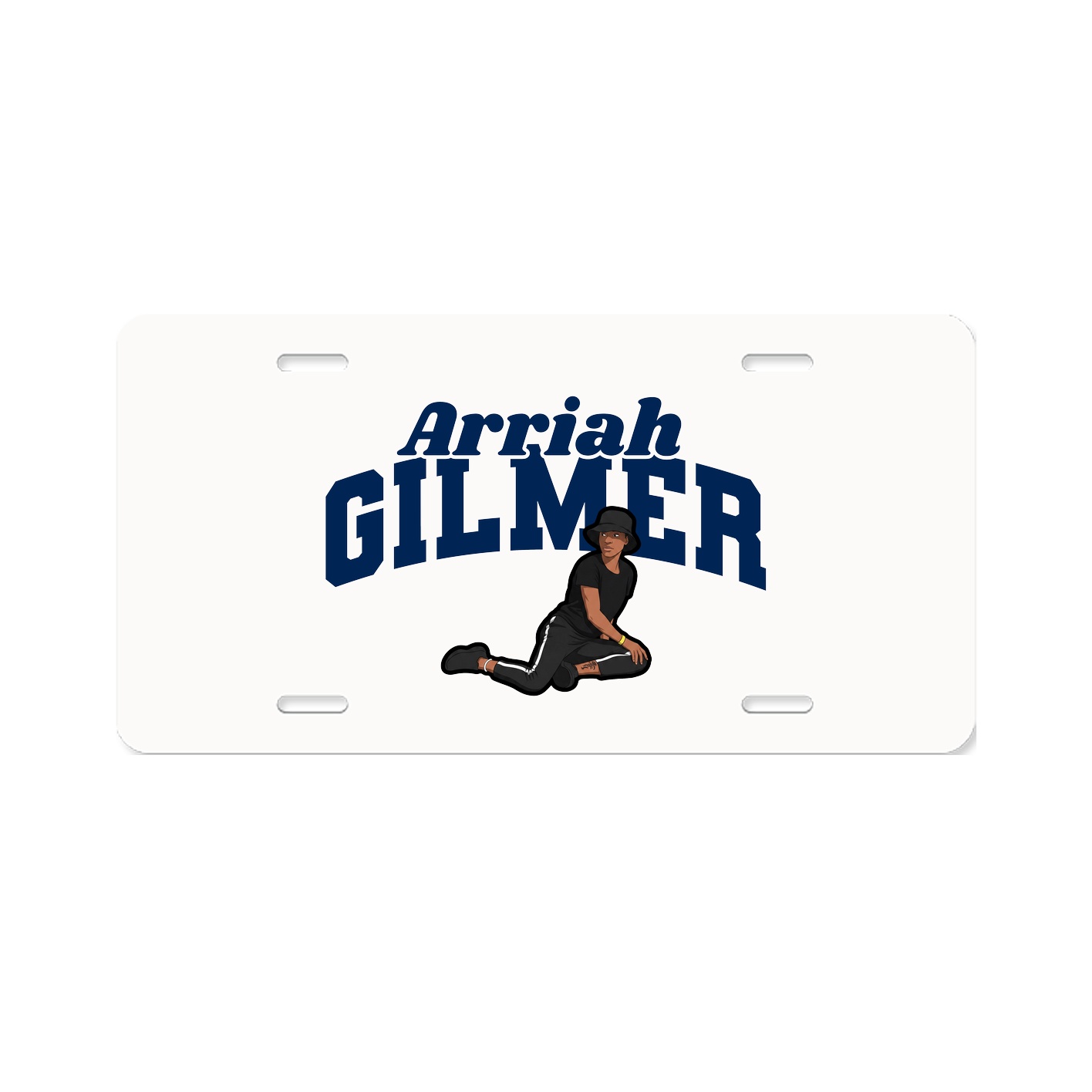 License Plate — Signature Arch in Classic