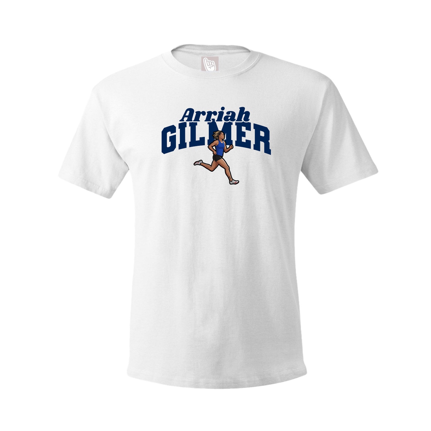 Youth Tee — Signature Arch in White